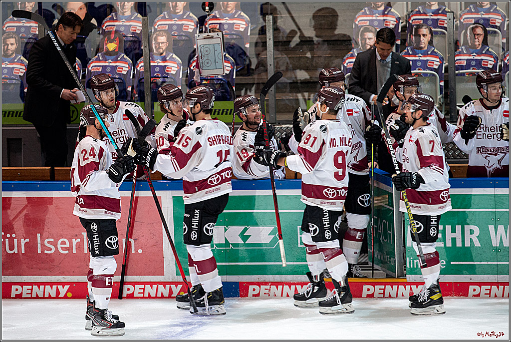 PENNY DEL;  Iserlohn Roosters - Koelner Haie; Iserlohn, 13.01.2021